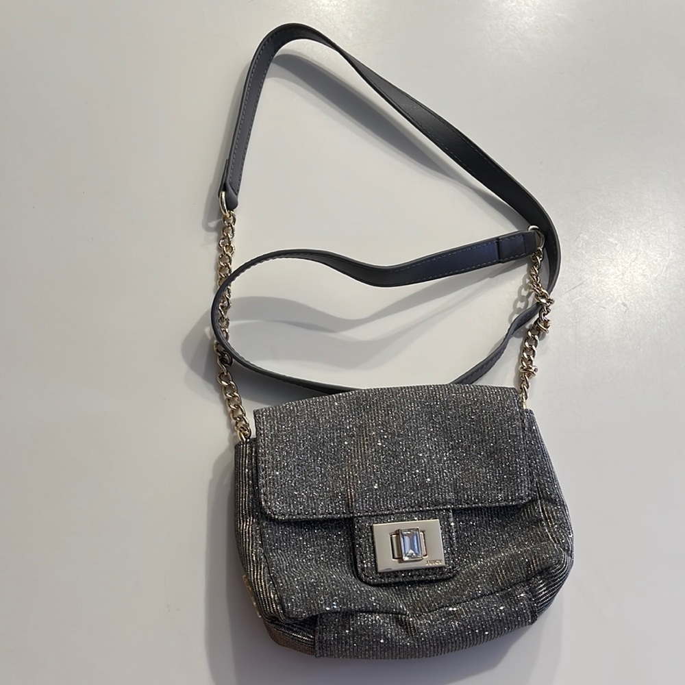 Juicy Couture Silver Gold Metallic Purse